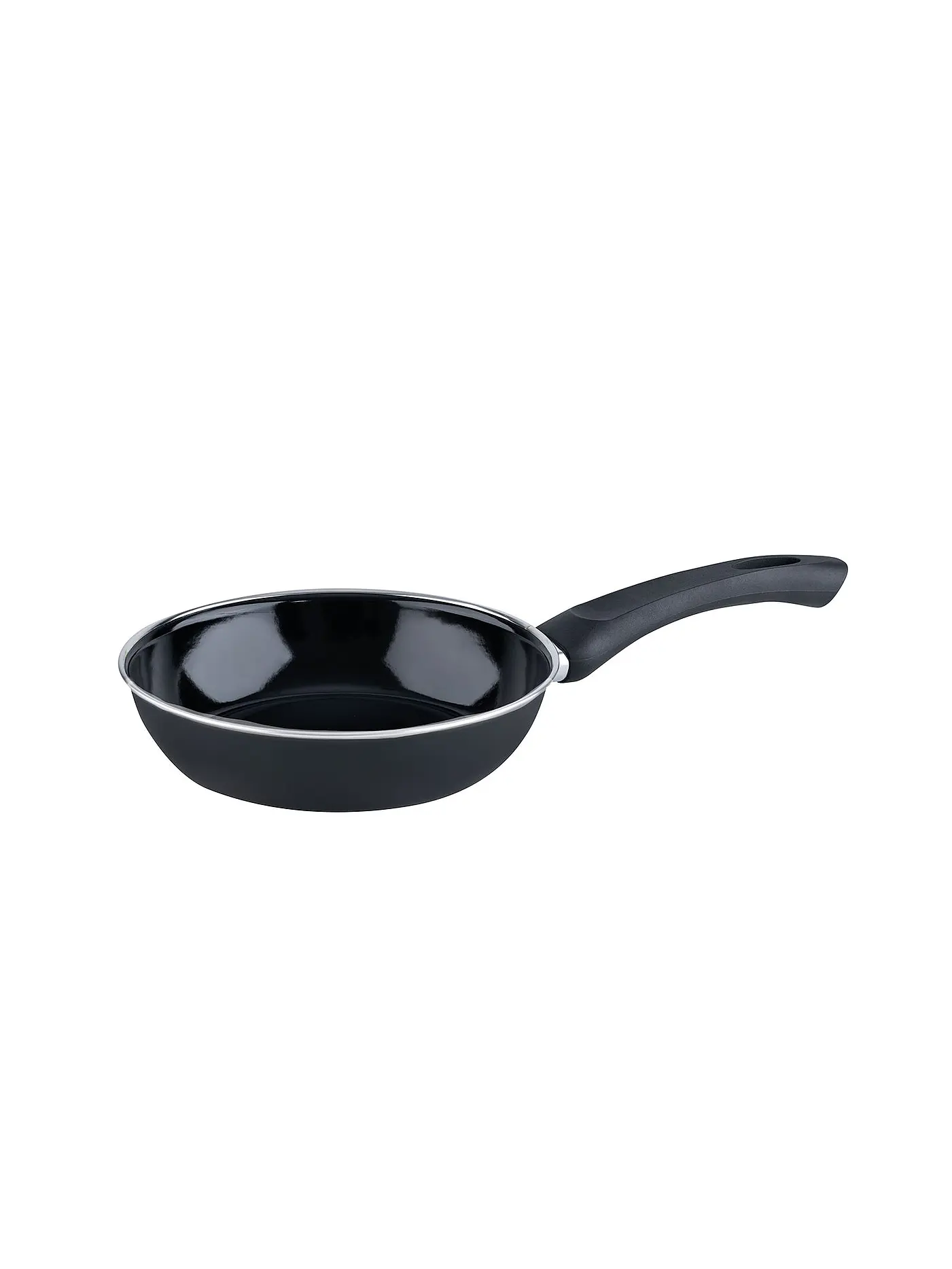 RIESS | Emaille Gourmetpfanne 20cm schwarz | 